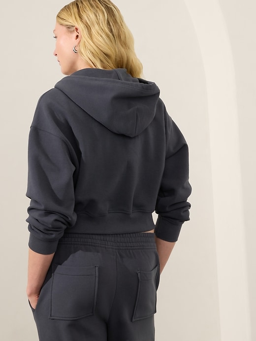 Image number 2 showing, Forever Fleece Ultra Crop Full Zip