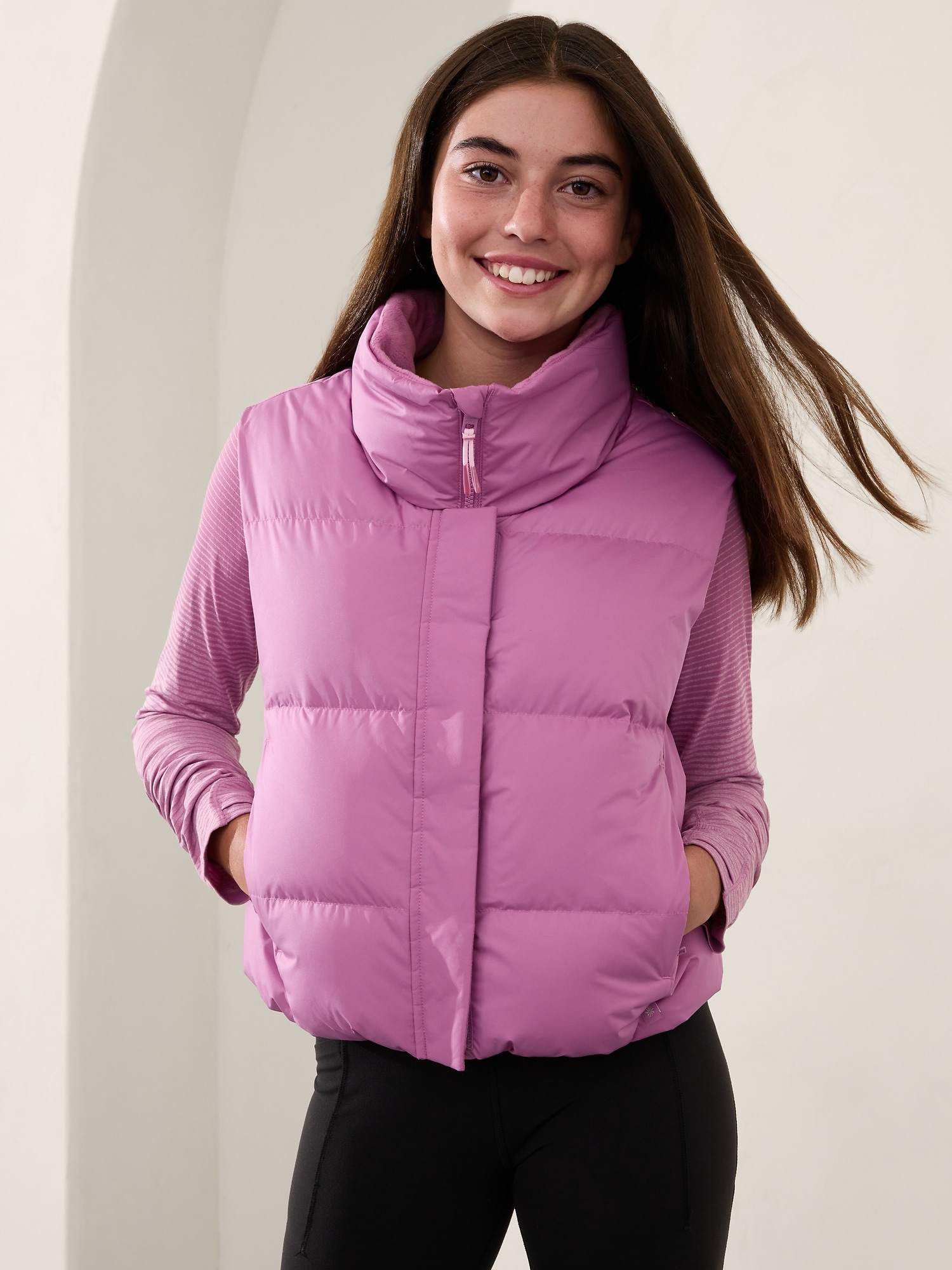 Athleta down vest hotsell