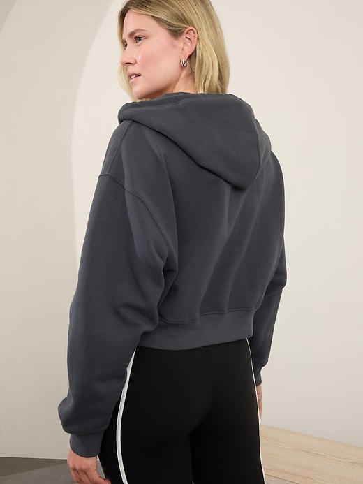 Image number 8 showing, Forever Fleece Ultra Crop Full Zip