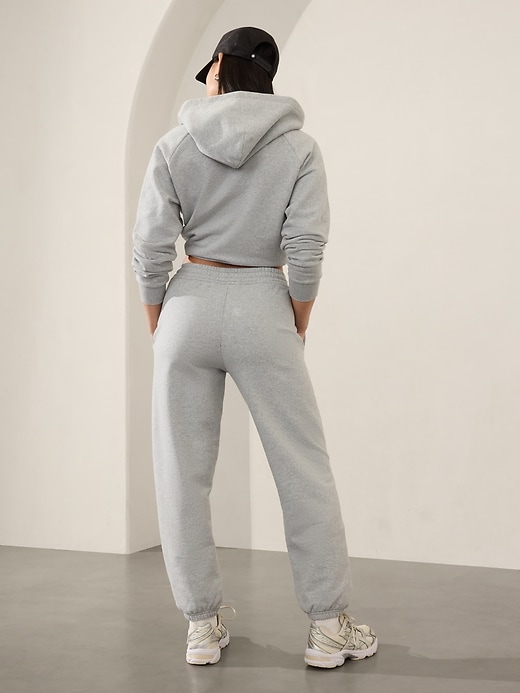 Image number 3 showing, Easy Fleece Mid Rise Jogger