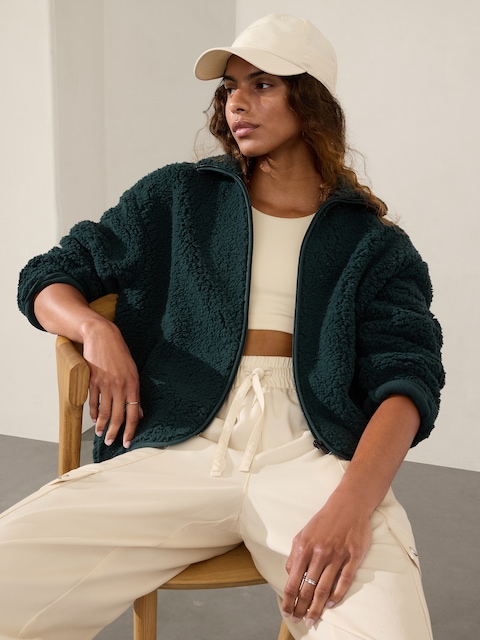Cloud Fleece Jacket - Green