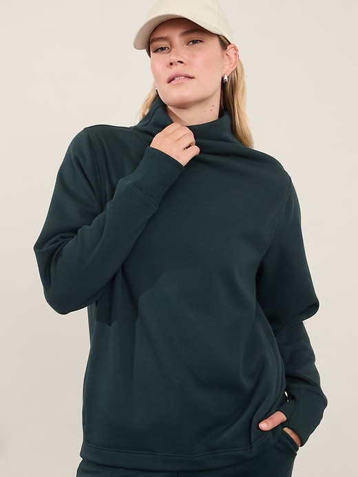 Image number 7 showing, Cozy Karma Twist Neck Sweatshirt