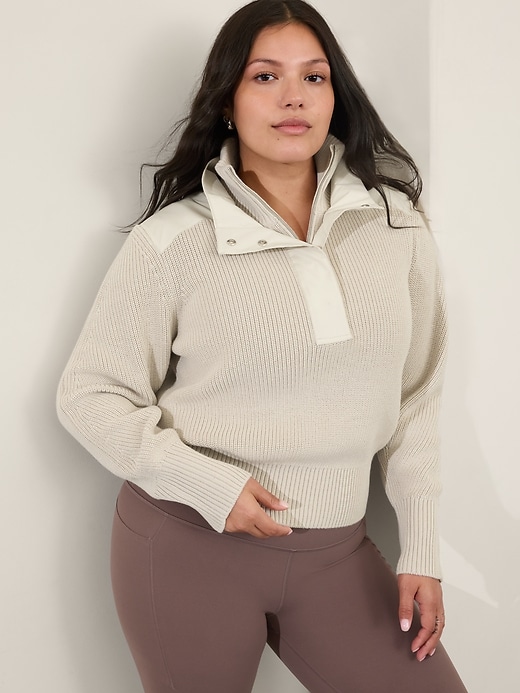 Image number 7 showing, Hanover Hybrid 1/2 Zip Sweater