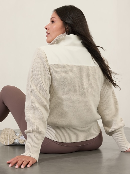 Image number 8 showing, Hanover Hybrid 1/2 Zip Sweater