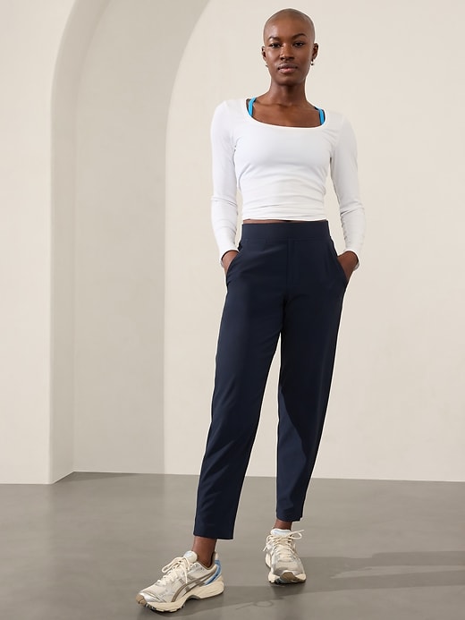 Image number 1 showing, Brooklyn Mid Rise Ankle Pant