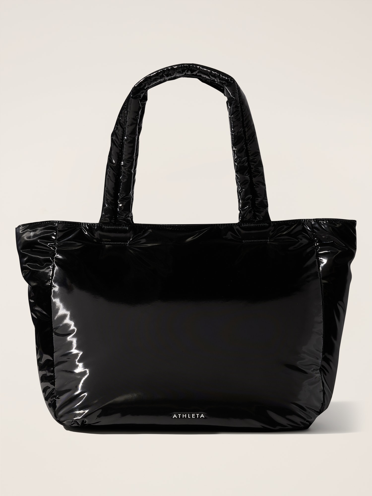 All About Shine Puff Tote Bag