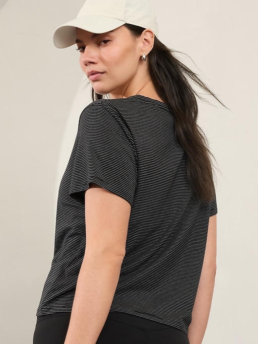 Image number 8 showing, Essential V-Neck Tee