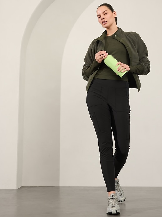 Image number 6 showing, Headlands Hybrid High Rise Cargo Legging