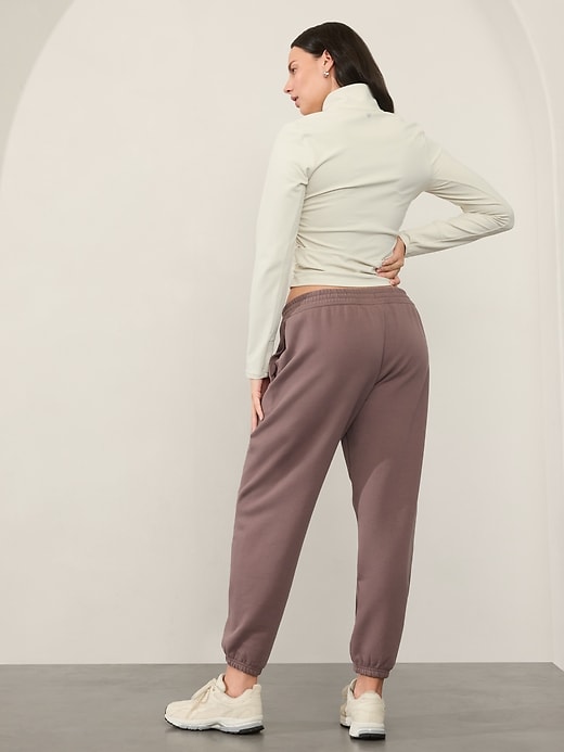 Image number 8 showing, Easy Fleece Mid Rise Jogger