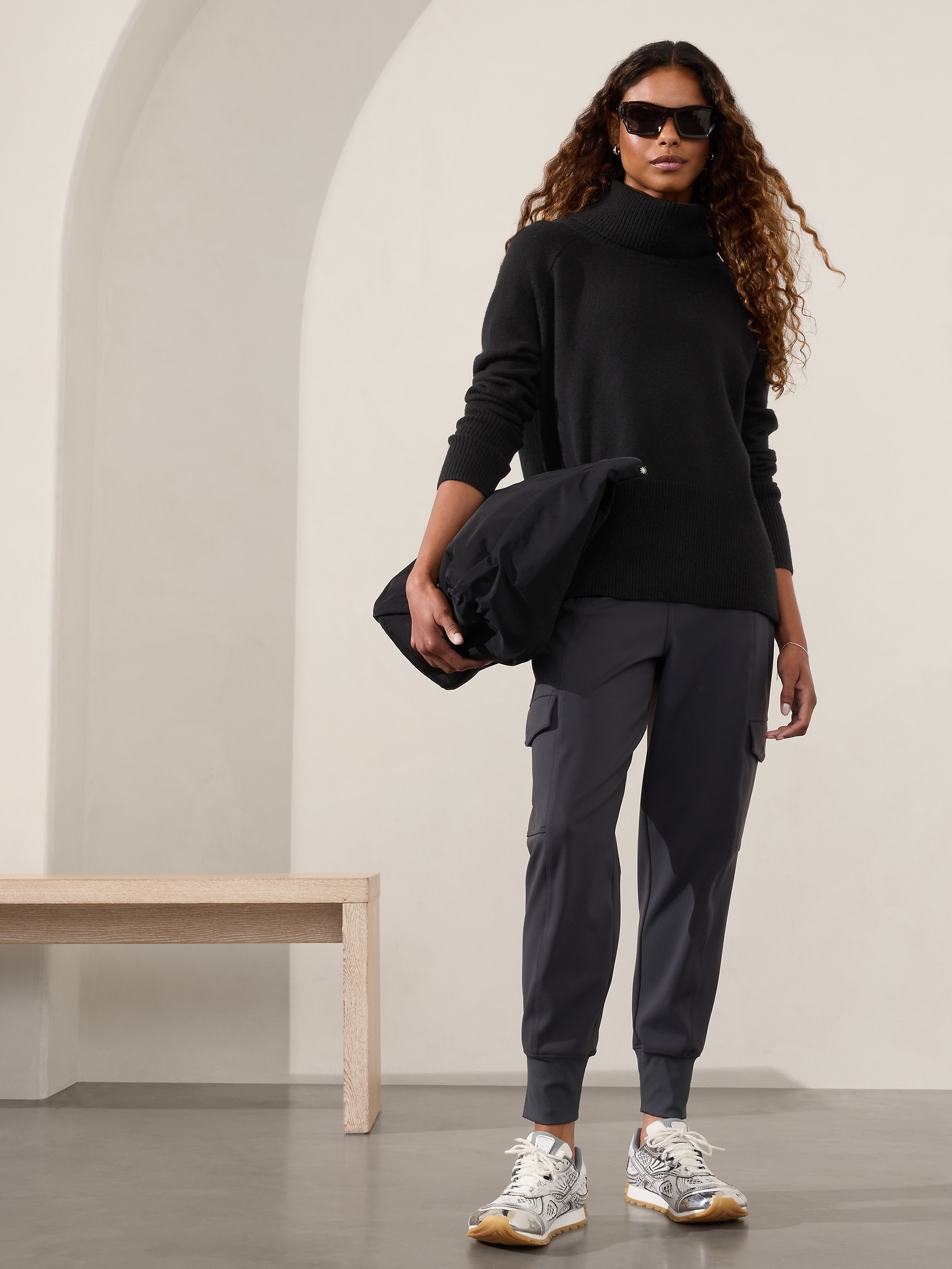 Black Turtleneck Athleta Canada