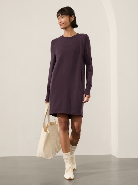 Coaster Luxe Sweatshirt Dress - Purple