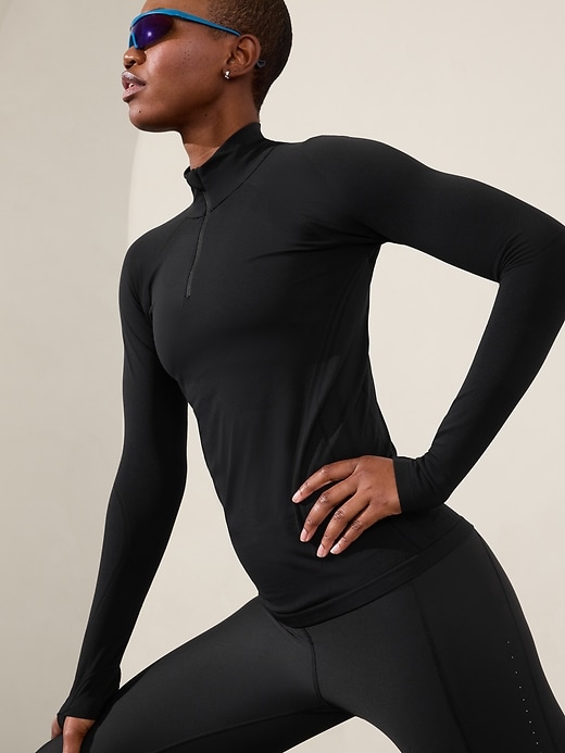 Image number 3 showing, Momentum Seamless Half Zip