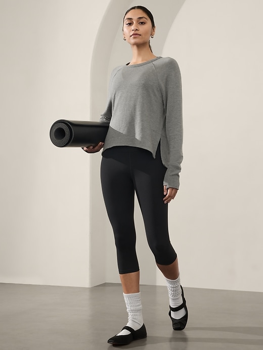 Image number 1 showing, Coaster Luxe Recover High Hip Sweatshirt