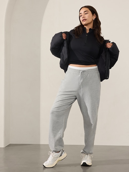 L'image numéro 7 présente Pantalon de jogging à taille moyenne Retroterry