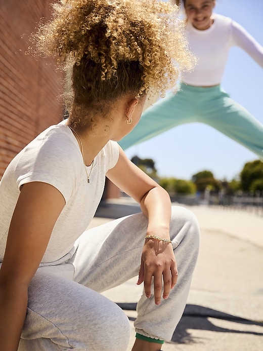 Image number 5 showing, Athleta Girl Easy Rib Tee