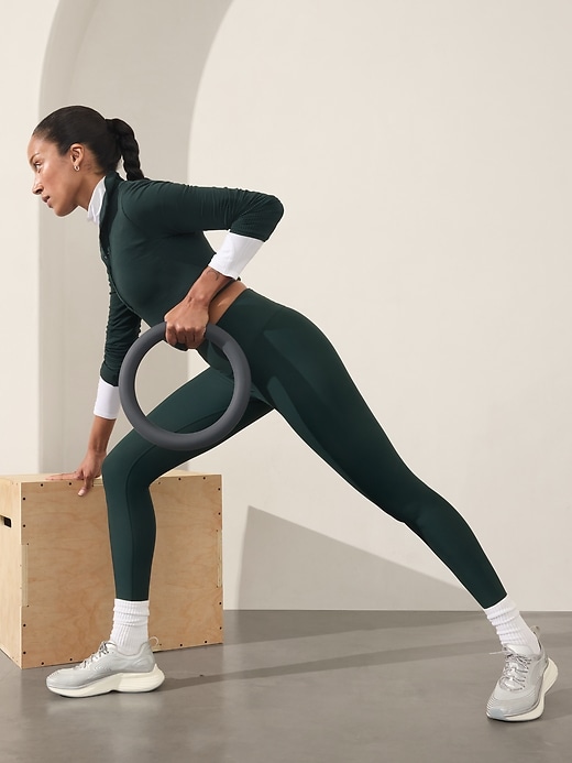 L'image numéro 3 présente Legging à taille haute Interval