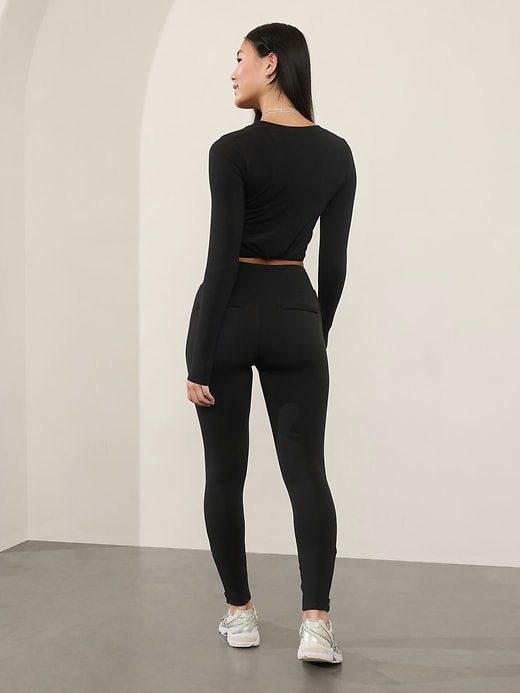 L'image numéro 3 présente Legging à taille haute Delancey Skyline