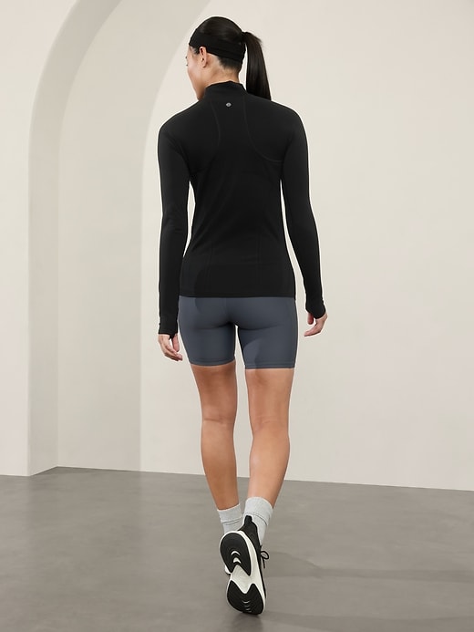 Image number 2 showing, Momentum Seamless Mock Neck Top