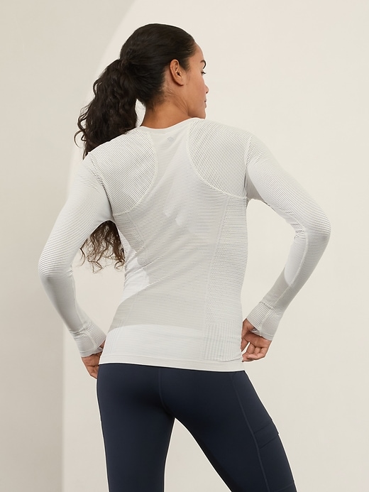 Image number 2 showing, Momentum Seamless Stripe Top