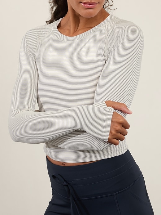 Image number 5 showing, Momentum Seamless Stripe Top