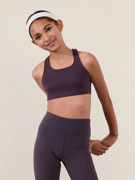 Image number 1 showing, Athleta Girl Cloud Racerback Bra