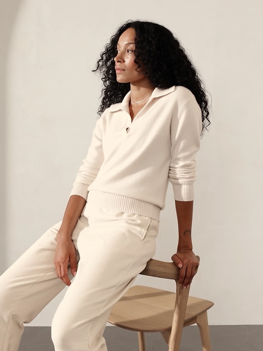 Image number 4 showing, Alpine Collar Sweater