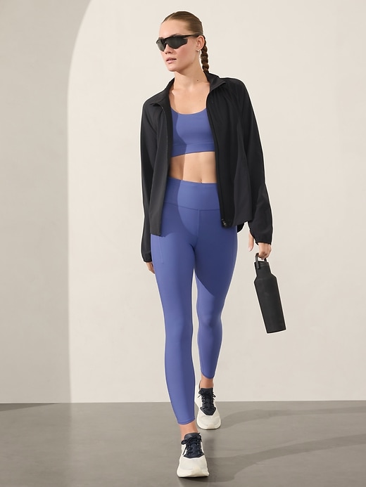 L'image numéro 2 présente Legging 7/8 à taille très haute Pacesetter