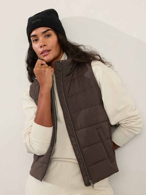 Incline Hybrid Vest - Truffle