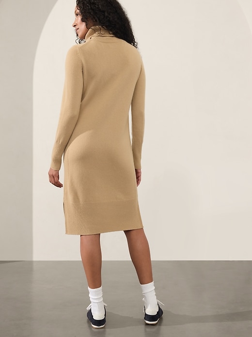 Image number 3 showing, Alpine Turtleneck Sweater Dress