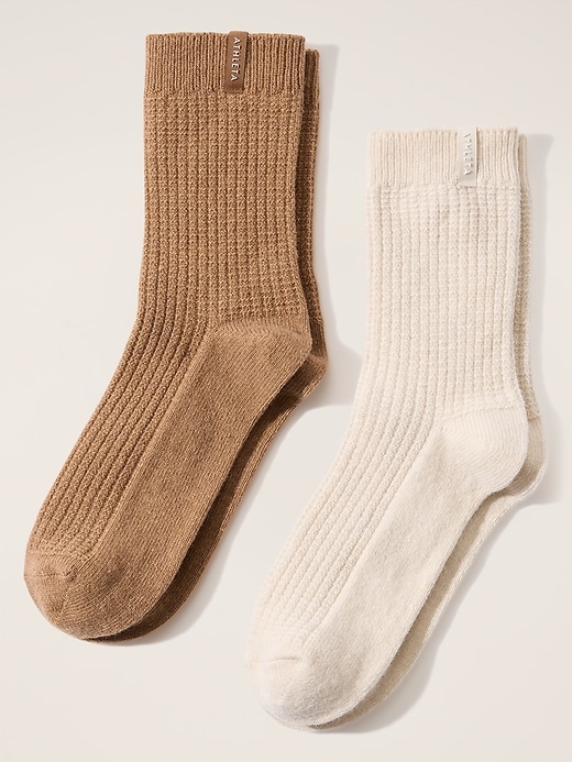 Voir une image plus grande du produit 1 de 2. Chaussettes gaufrées Daydream (paquet de 2 paires)