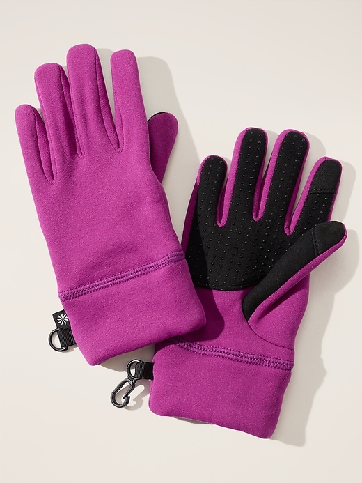 View large product image 1 of 2. Athleta Girl Microfleece Glove