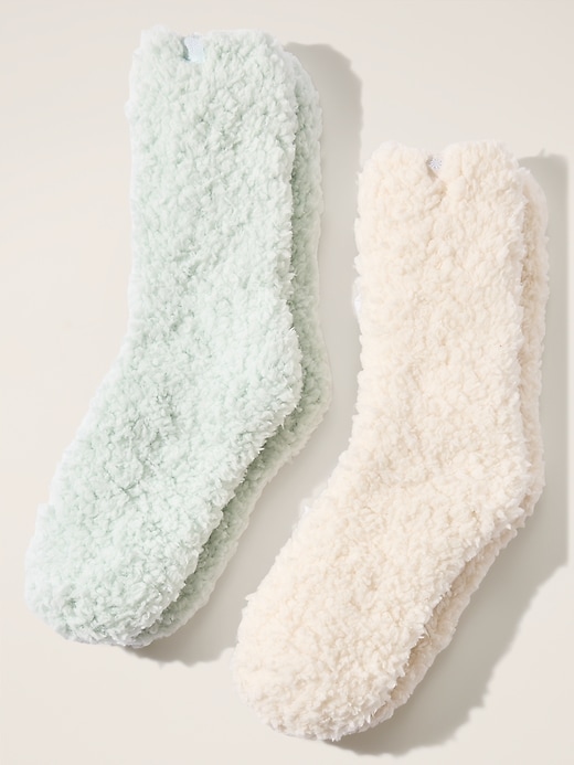 View large product image 1 of 2. Athleta Girl Cuddle Up Sock 2-Pack