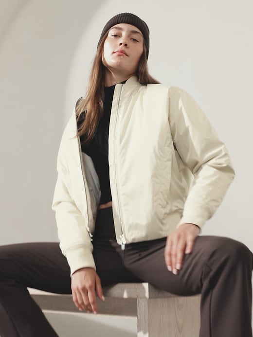 Image number 4 showing, Sateen Bomber