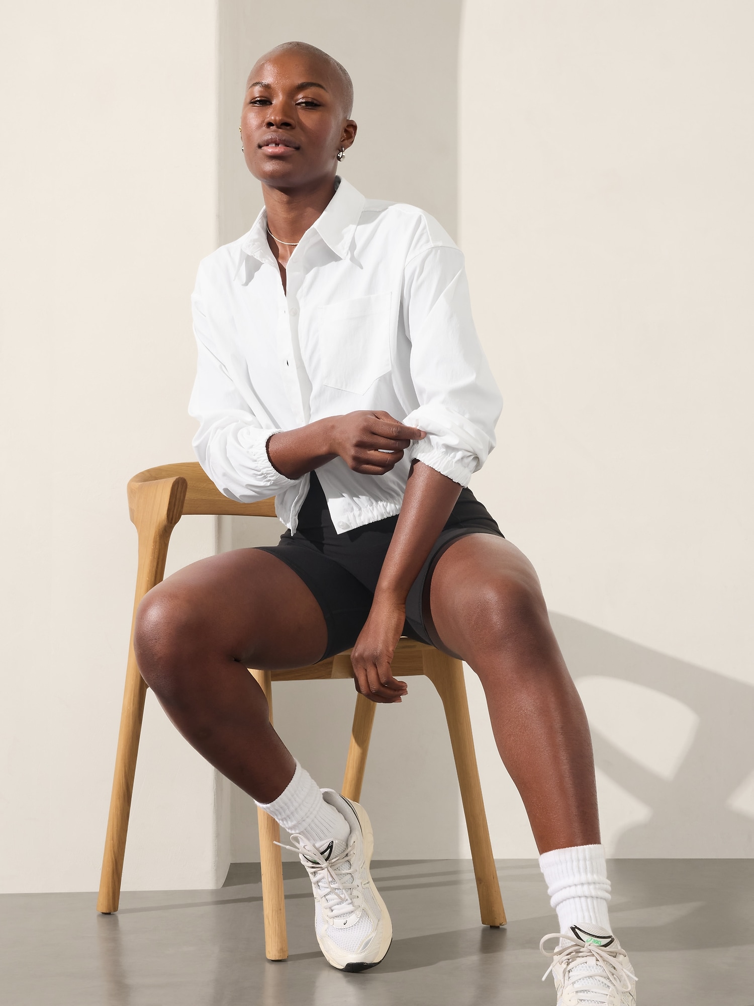 Midday Bubble Hem Shirt