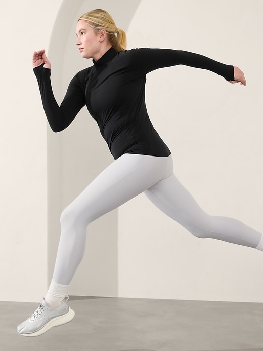 Image number 6 showing, Momentum Seamless Mock Neck Top