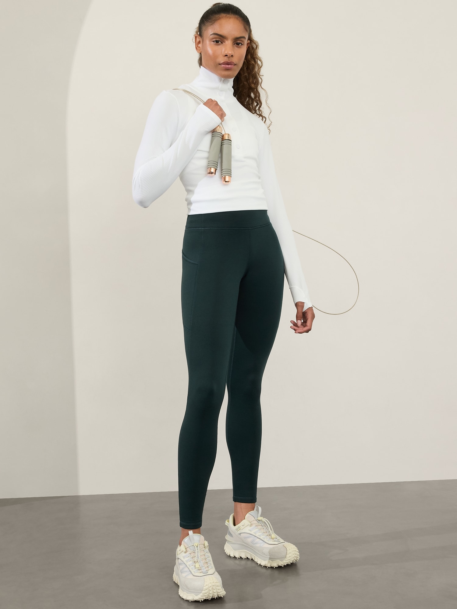 Lined running leggings on sale