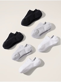 Image number 1 showing, Athleta Everyday No Show Sock 6-Pack