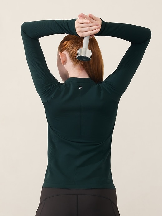 Image number 2 showing, Flurry Seamless Crewneck Top