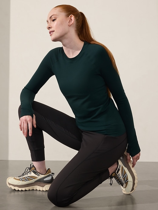 Image number 3 showing, Flurry Seamless Crewneck Top