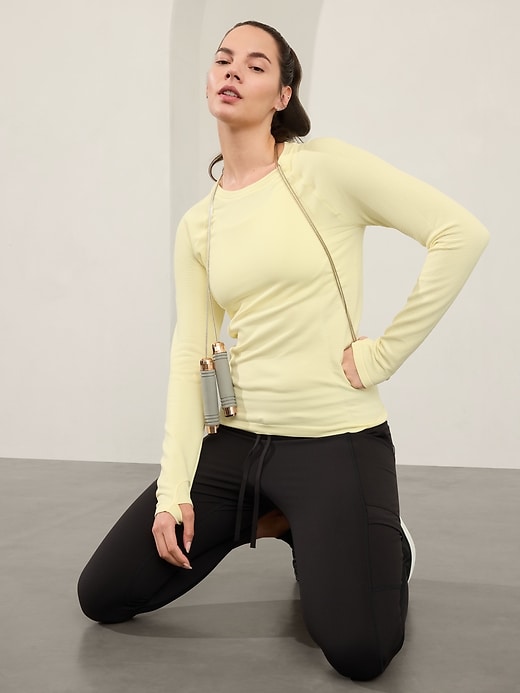 Image number 5 showing, Flurry Seamless Crewneck Top