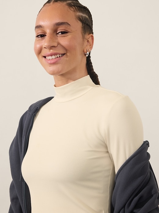 Image number 5 showing, Signature Rib Turtleneck