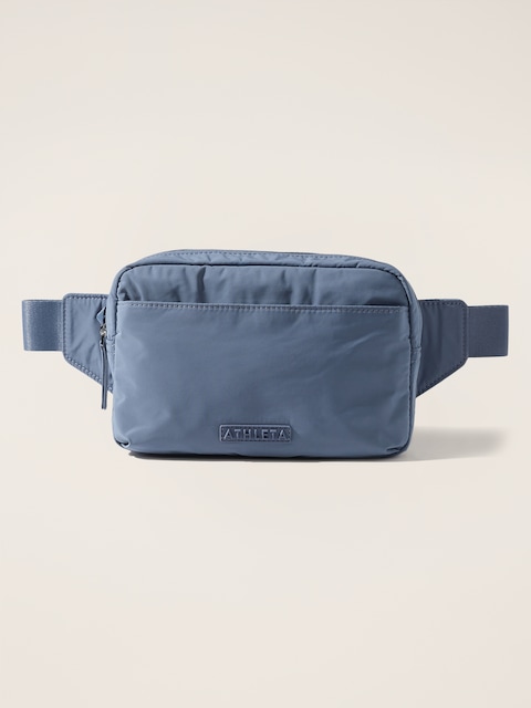 All About Large Crossbody Belt Bag - Blue
