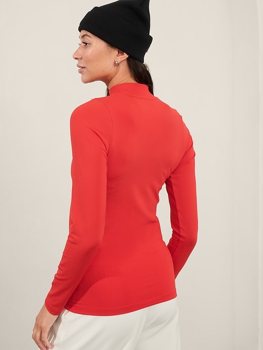 Image number 2 showing, Renew Seamless Mock Neck Top