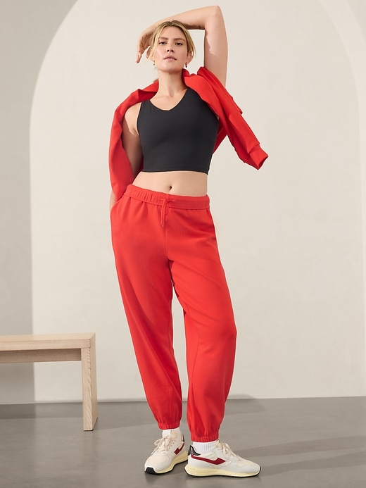 Image number 6 showing, Forever Fleece High Rise Jogger