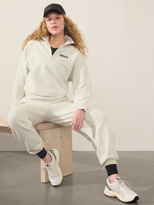 Image number 1 showing, Power of She 1/4 Zip Sweatshirt