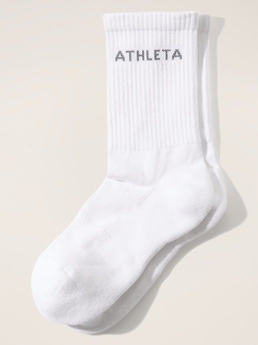 View large product image 1 of 2. Athleta Everyday Crew Sock