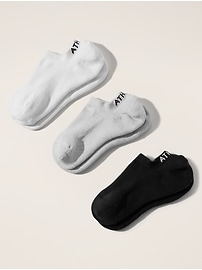 Image number 1 showing, Athleta Everyday No Show Sock 3-Pack