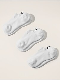 Image number 1 showing, Athleta Everyday No Show Sock 3-Pack