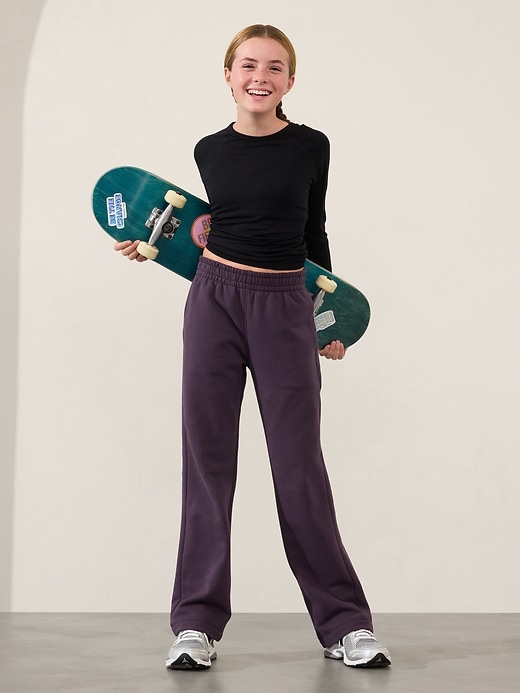 L'image numéro 1 présente Pantalon jambe droite All Day Athleta Girl