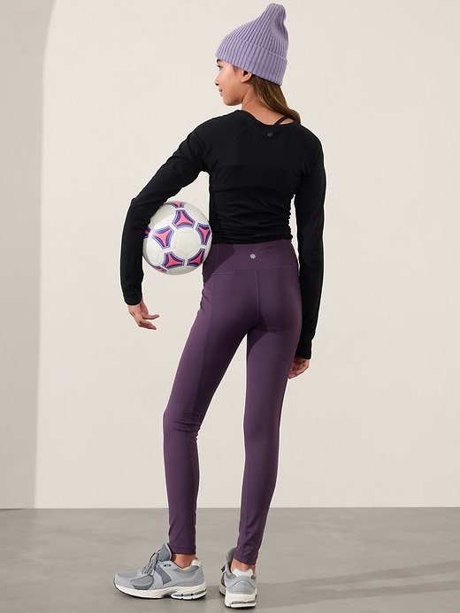 Image number 2 showing, Athleta Girl High Rise Stash Your Treasures Legging